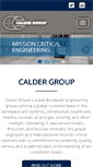 Mobile Screenshot of caldergroup.eu